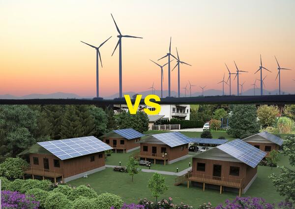 100 % förnybar energi är också möjligt med enbart solkraft
Endast två saker har glömts bort i den tyska energiomställningen: Balansering dag/natt med batterier, balansering sommar/vinter med kraft till metan eller metanol.